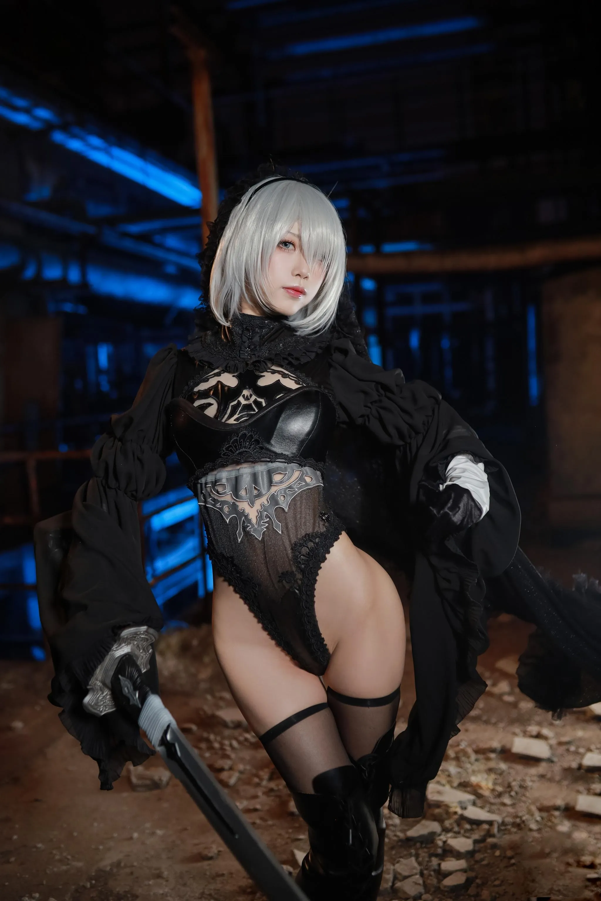水淼Aqua – NO.39 -黑白2b [55P]插图2